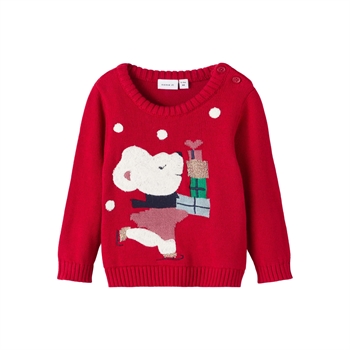 Name it - Rakul jule sweater m. mus - Jester red